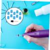 HAPINARY 4-Piece Reusable Blue Sanding Caps for Manicure and Pedicure view 3