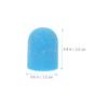HAPINARY 4-Piece Reusable Blue Sanding Caps for Manicure and Pedicure view 4