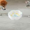 Folpus Pet Slow Feeder Bowl, Green and Yellow view 2