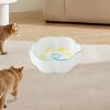 Folpus Pet Slow Feeder Bowl, Green and Yellow view 4