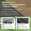 Relexit Mosquito Jacket, Durable Insect-Protection Jacket with Adjustable Hood and Pocket, Brown, X-Large view 3