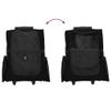 vidaXL 3-in-1 Pet Trolley Black 48 x 32 x (57–106) cm view 4