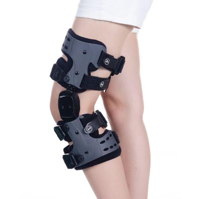Hinged ROM Knee Brace for Post-Op Stabilization