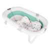 Baby Bathtub (0–9 Years) with Temperature Indicator, Foldable for Shower Use, 80 × 50 × 23 cm, Green view 3