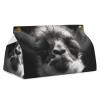 Leather Tissue Box Cover, Rectangular Decorative “A Little Camel” view 1