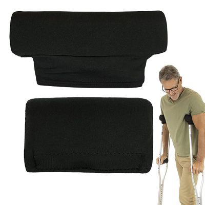Underarm Crutch Padding, Soft Breathable Moisture-Wicking Covers and Protective Hand Grips