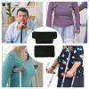 Underarm Crutch Padding, Soft Breathable Moisture-Wicking Covers and Protective Hand Grips view 4