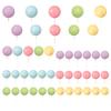 56-Piece Multicolor Ball Cake Toppers view 1
