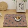DOTBUY-SHOP Absorbent Dog Feeding Mat, Light Brown, 31.5 x 47.2 in view 1