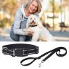 Dog Leash Set with Reflective Stripes view 4