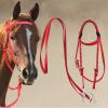 Adjustable Rope Bridle with Reins for Horses view 3
