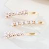 BZSDDY 6-Piece 6.5 cm Glitter Pearl Rhinestone Hair Clips view 4
