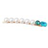 BZSDDY 6-Piece 6.5 cm Glitter Pearl Rhinestone Hair Clips view 1