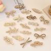 BZSDDY 7-Piece 5.5 cm Rhinestone Hair Clips, Crystal Barrettes, Bridal Hair Clips, Wedding Hair Accessories, Women's Prom Accessories view 2