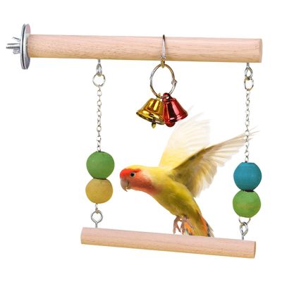 Pet Bird Swing with Bell