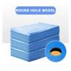 HKYBCF Massage Table Covers, 20-Pack Disposable Sheets, Round-Hole Model view 2