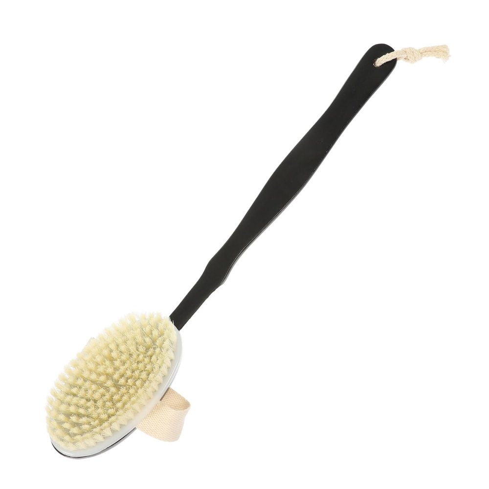Long-Handle Back Shower Brush for Body Exfoliation