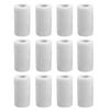 Zhufas Self-Adhering Bandage Wrap, 12 Rolls, 10 cm x 4.5 m, White view 1