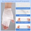 Zhufas Self-Adhering Bandage Wrap, 12 Rolls, 10 cm x 4.5 m, White view 2