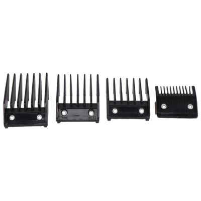 Asyduey 4-Piece Clipper Guard Set with Metal-Guided Cutting Guide, 3 mm, 6 mm, 9 mm, 12 mm