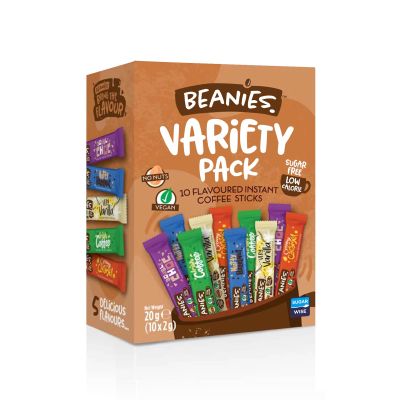 Beanies Assorted Stick Sachets, 6 x 10 Sachets