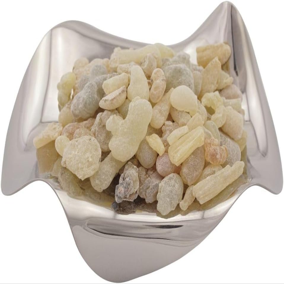 Indian Frankincense, Pure Boswellia serrata, Sweet-Spicy Temple Incense, 20 g