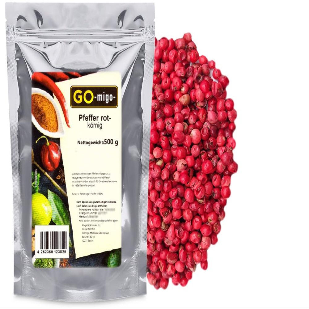 Red Peppercorns 500 g