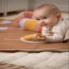 David Fussenegger Juwel "Snake" Padded Play Mat, 120 x 120 cm, Brown view 4