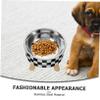 Elevated Stainless Steel Cat Bowl with Anti-Tip Protection view 4