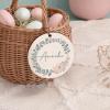 Personalized Easter Basket for Children and Babies – Wicker Basket with Cute Animal Design, 20 cm view 2