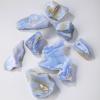 Natural Blue Agate Stone - Raw Agate Jewelry and Aquarium Stones view 4