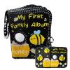 Baby's First Photo Album, Baby Picture Book, Honeybee Family Photo Holder, Holds 4 x 6-Inch Photos view 1