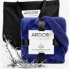 ARDORI Waterproof Bed Blanket, Indigo Fleece, 82 x 82 cm view 1