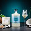 Böser Kater Coconut Cream Liqueur Gift Set with 2 Glasses, Handmade, 0.5 L view 3