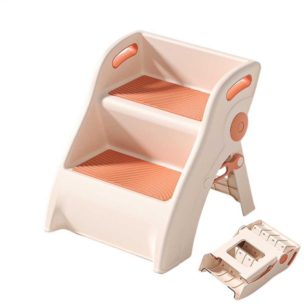 Multifunctional Foldable 2-Step Kids’ Step Stool