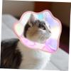 SEWOART Waterproof PVC Recovery Collar for Cats, Adjustable for 14–25 cm Neck Circumference view 4