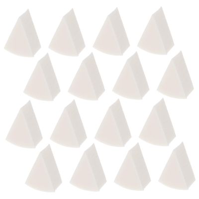 Latex Triangular Makeup Sponges for Face and Nose, 2-Pack