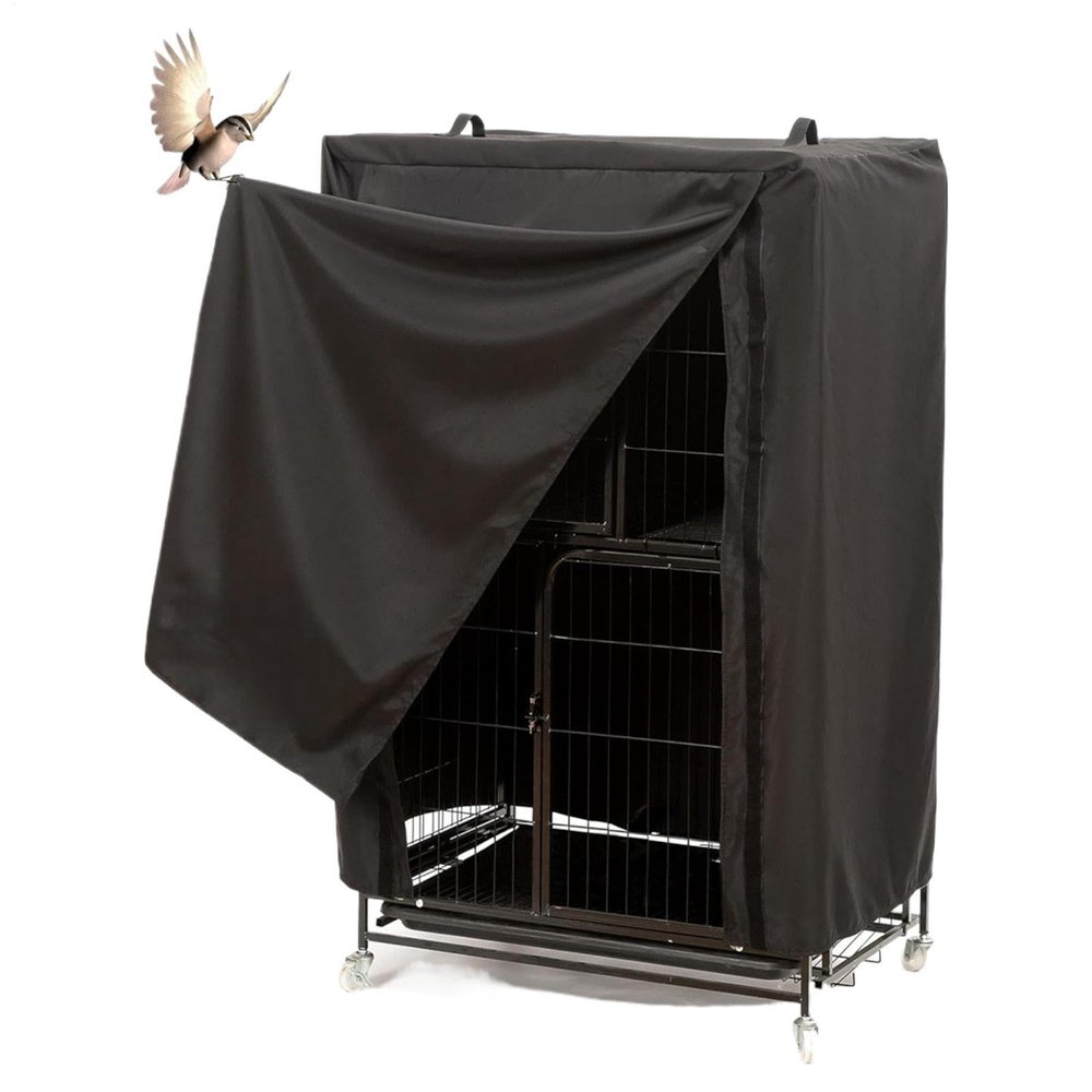 Generic Large Bird Cage Cover, Breathable Bird Cage Cover