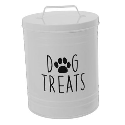 Alipis 54 oz Airtight Iron Dog Food Container with Lid and Handle