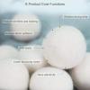 Wool Dryer Balls, Natural Fabric Softener, 6-Pack view 2