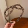 Leopard Print Headband with Glasses view 3