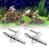 High-Strength Stainless Steel Aquarium Air Tube Distributor with Single-Head Valve view 2