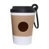 Dog Waste Bag Holder - Coffee Cup Design view 1
