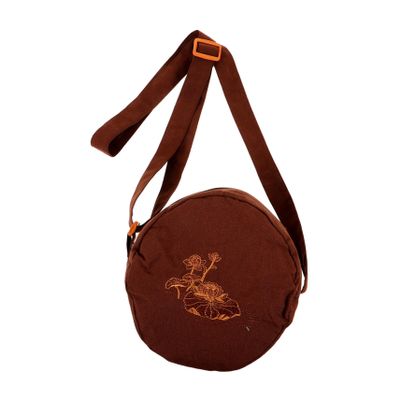 Toyvian Buddha Singing Bowl Bag with Zipper