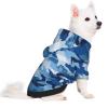 Soft, Breathable Dog Hoodie Sweatshirt, Blue, XS–XXL view 2
