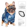 Soft, Breathable Dog Hoodie Sweatshirt, Blue, XS–XXL view 3