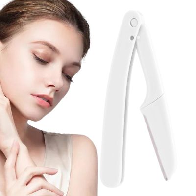 Foldable Eyebrow Trimmer and Facial Razor for Women