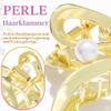 Zoestar Gold Metal Claw Clips for Thick Hair, Hair Accessories for Women and Girls (2 Pieces) view 4