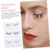 Natural False Eyelashes, 3 Pairs, Synthetic Mink Hair view 3