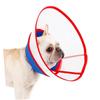 Adjustable Blue Oxford Fabric and PP Recovery Cone for Dogs view 2